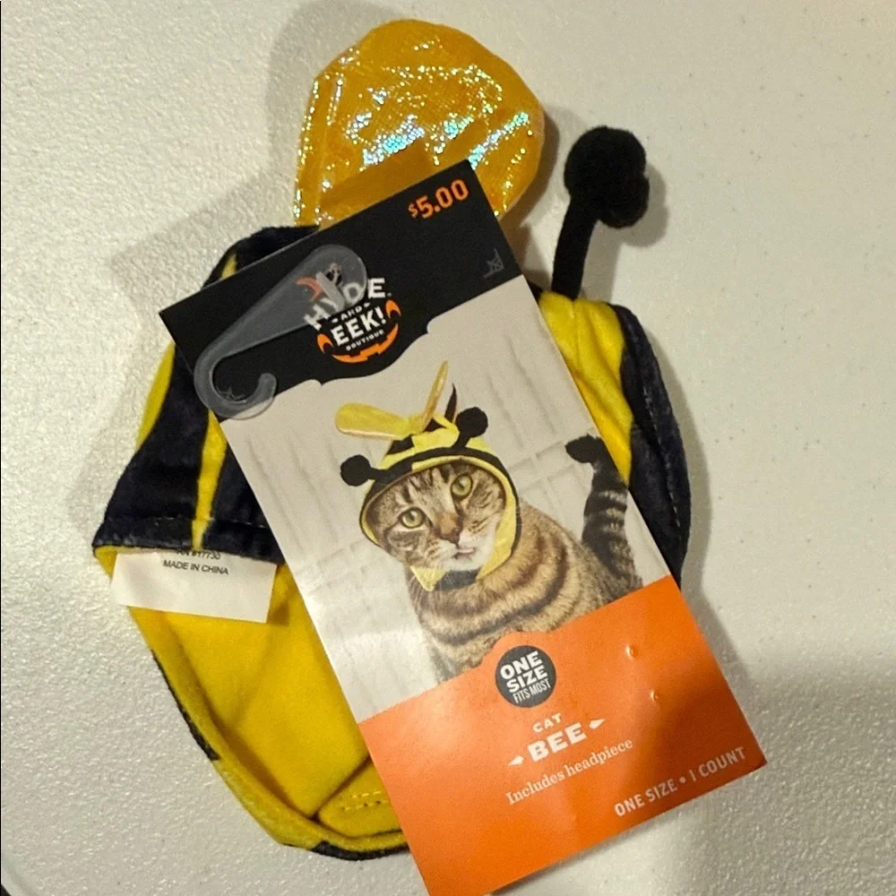 Cat toys and costumes! 10 pack Halloween cat toy and pumpkin cat nip. 3 costumes